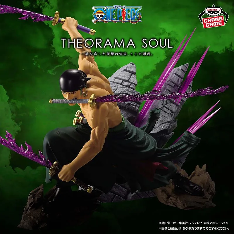 Neo Tokyo One Piece Roronoa Zoro Figure Theorama figur 21 cm PVC
