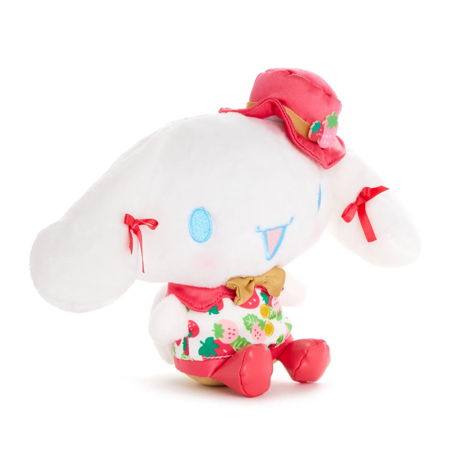 Hello Kitty Strawberry News 50th Anniversary Cinnamoroll kosedyr 20 cm