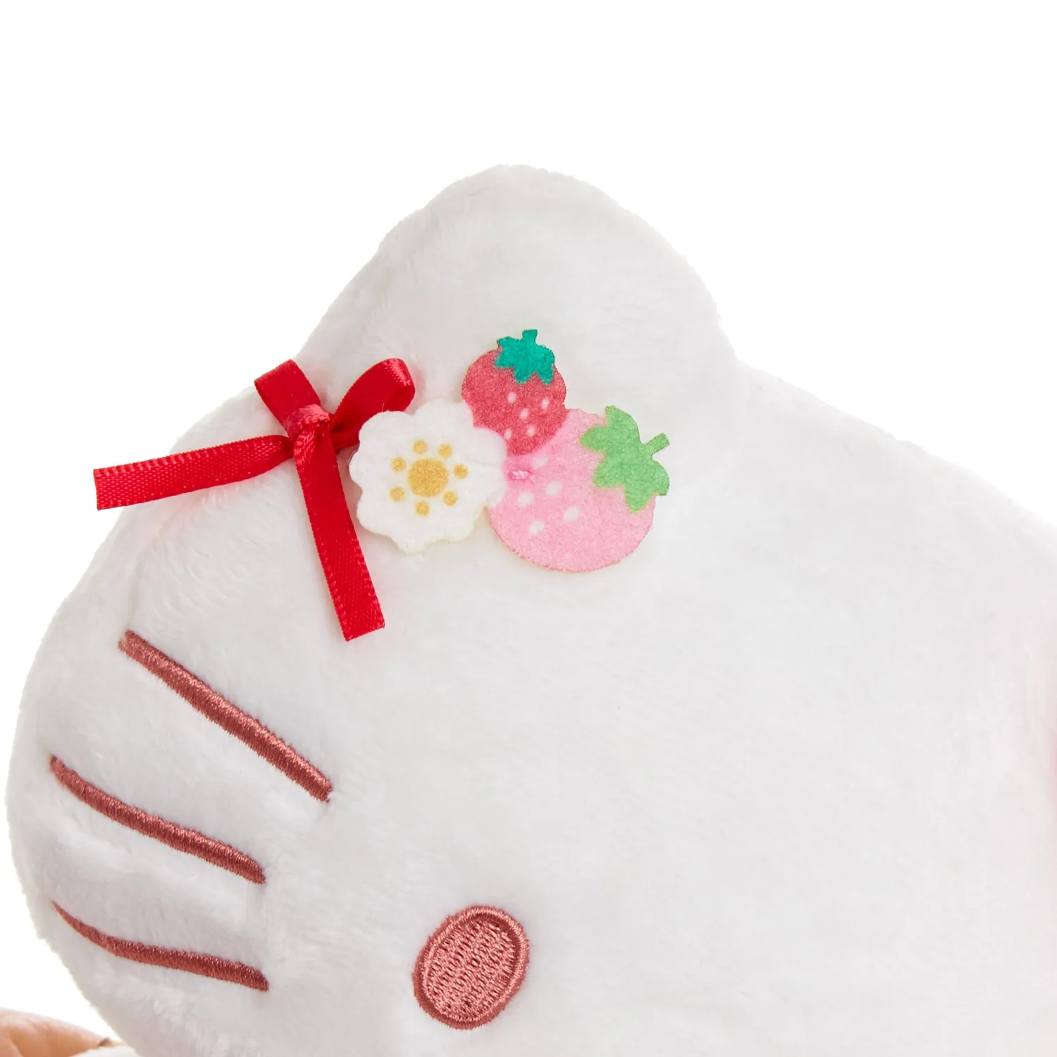 Hello Kitty Strawberry News 50th Anniversary 8" Plush-bamse
