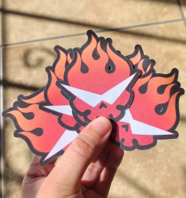 Anitaku Gurren Stickers klistremerke Team Dai-Gurren