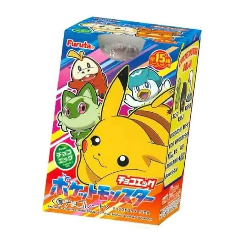 Neo Tokyo Pokémon Choco Egg Scarlet & Violet sjokoladeegg 20 g