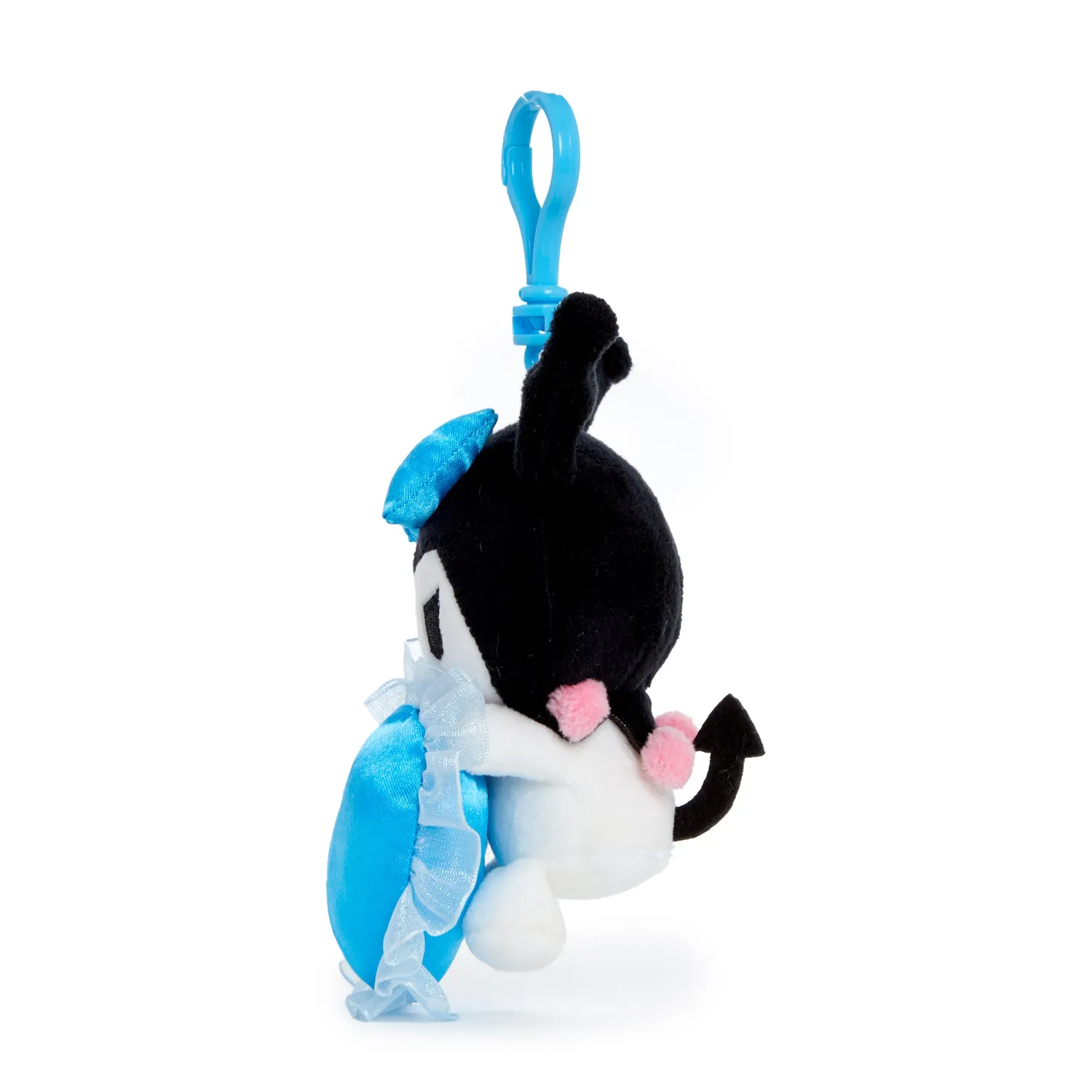 Hello Kitty Something Blue Kuromi Plush Mascot Clip kosedyrklips