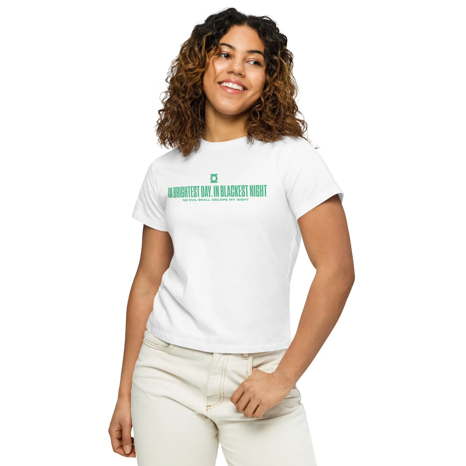Batman Green Lantern Jessica Cruz lang t-skjorte dame