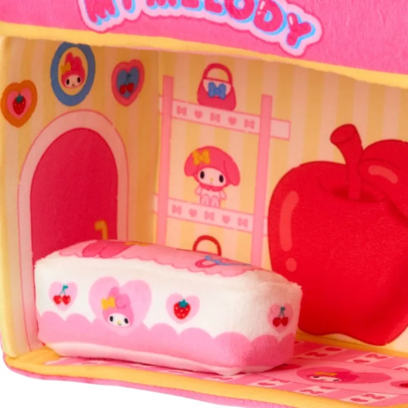 Hello Kitty and Friends Supercute Adventures My Melody Soft Toy Shop lekesett