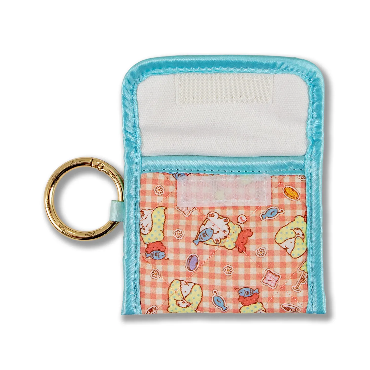 Hello Kitty Marumofubiyori x Sonix øreproppetui quiltet