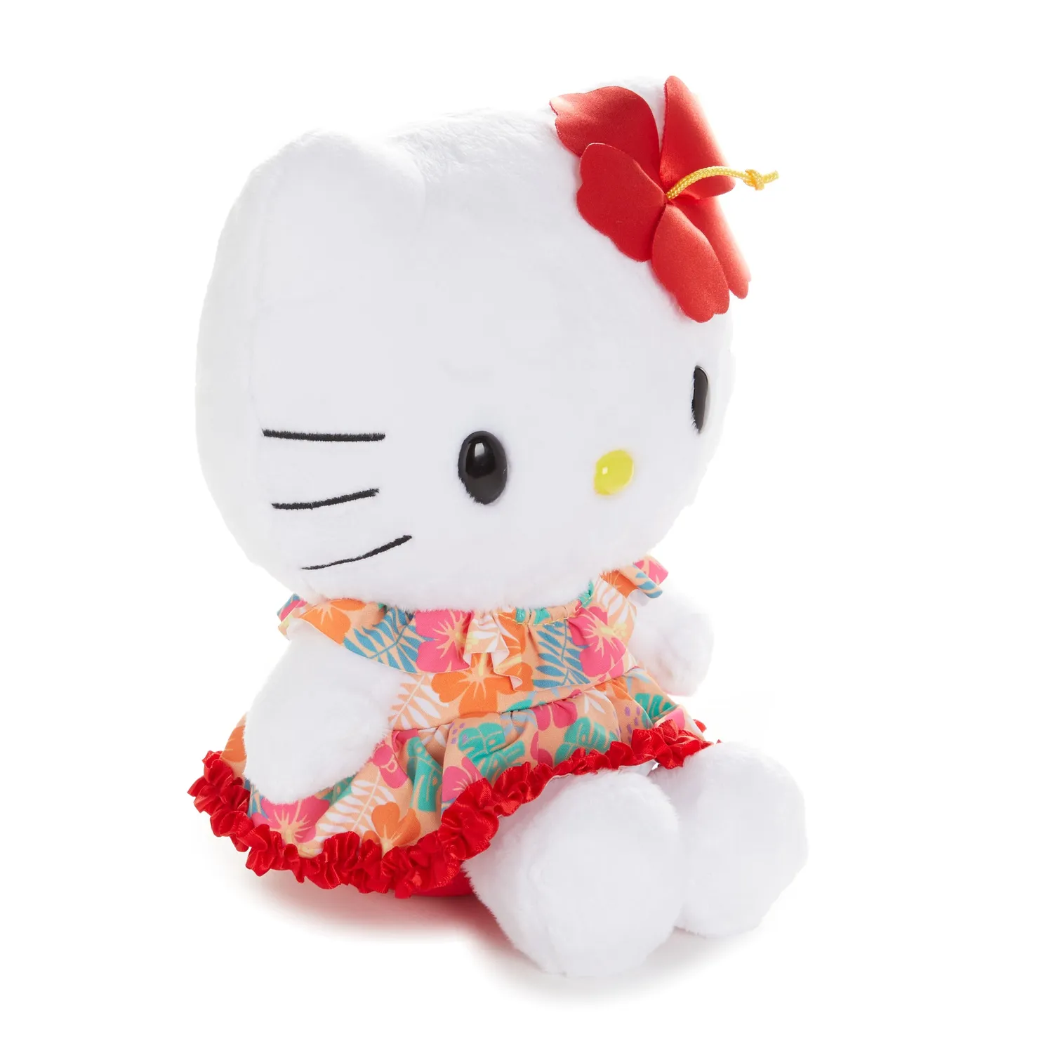 Hello Kitty Island Hibiscus Series 8"-bamse – 8 tommer, hibiskusantrekk