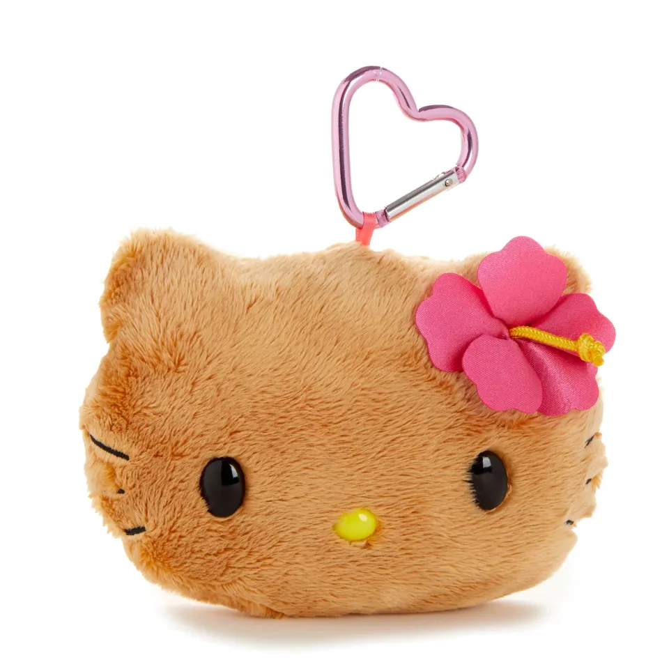 Hello Kitty Island Hibiscus Miniansiktsveske i plysj