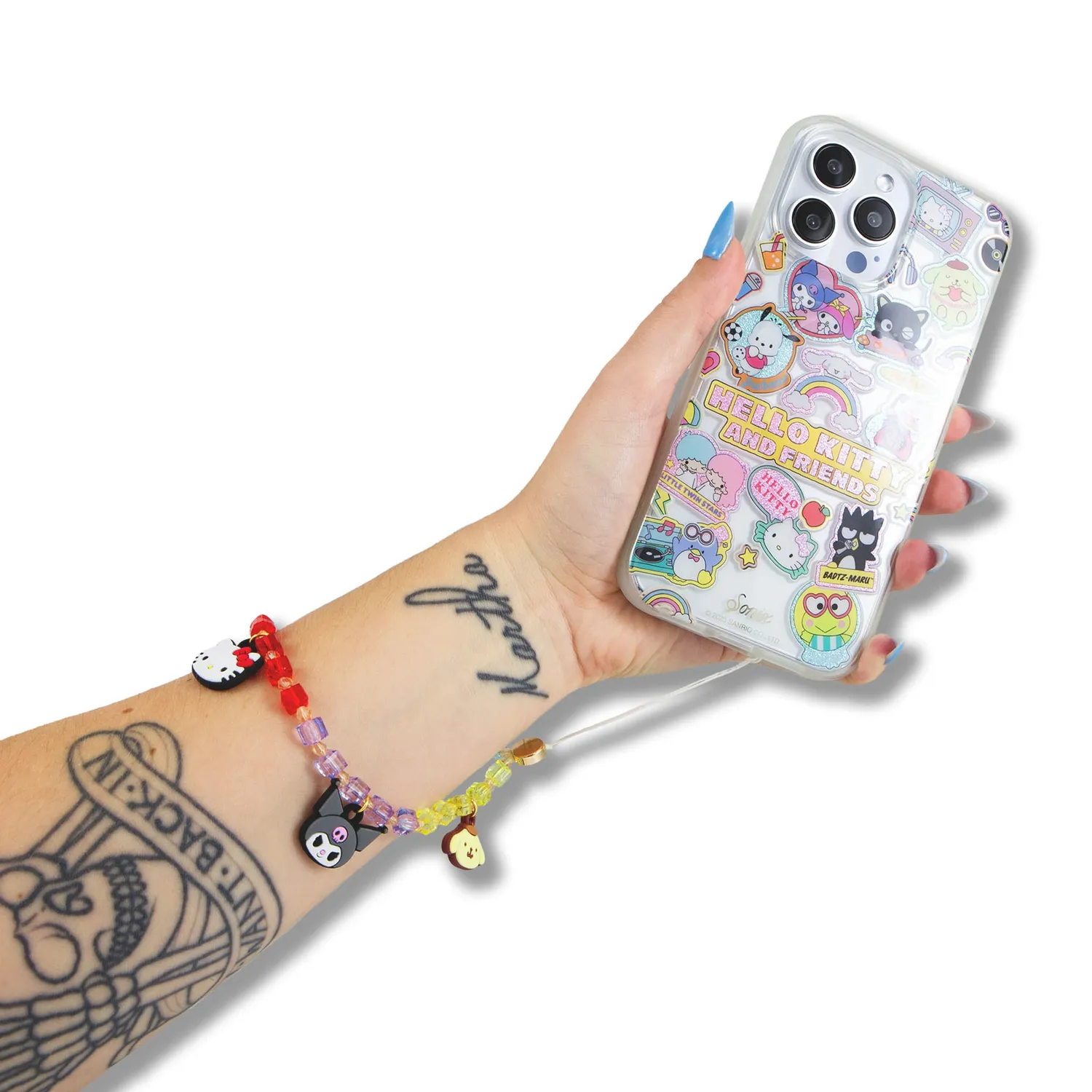 Sonix Hello Kitty and Friends telefonrem med perler til håndleddet