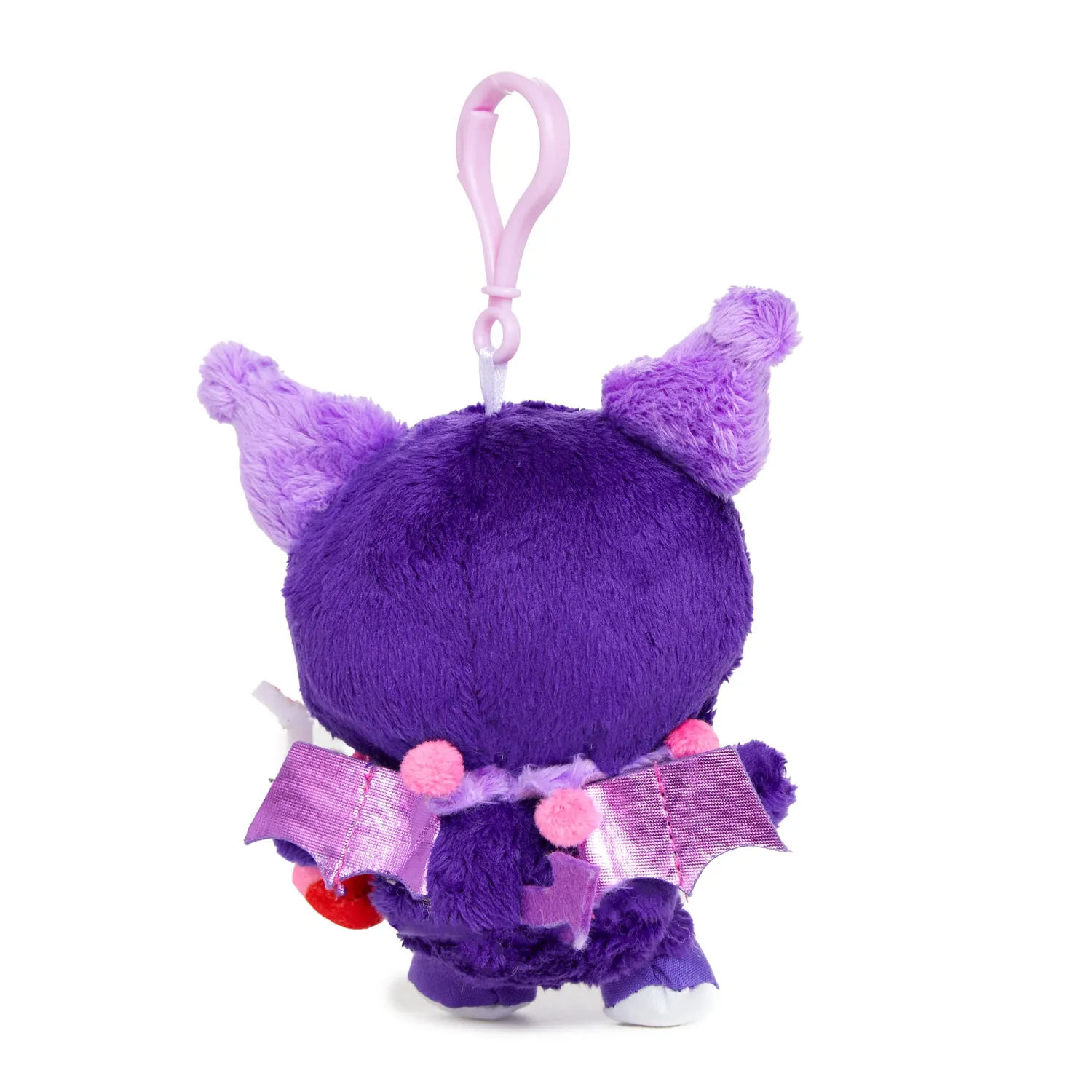 Hello Kitty Kuromi x tokidoki Spooky Series Bat Plush Mascot Clip plysjklips
