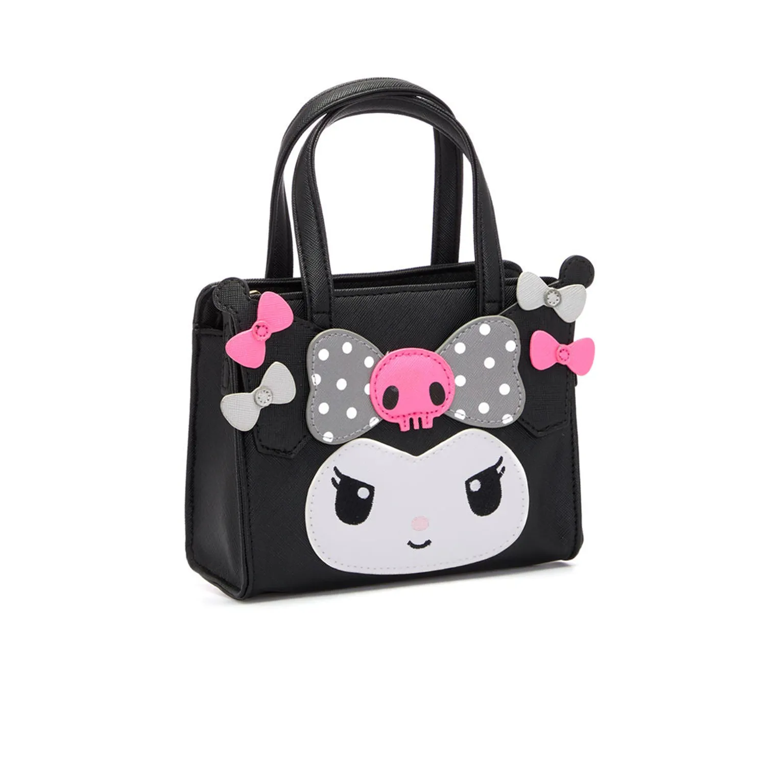 Hello Kitty Dainty Doll Kuromi håndveske svart 2-i-1