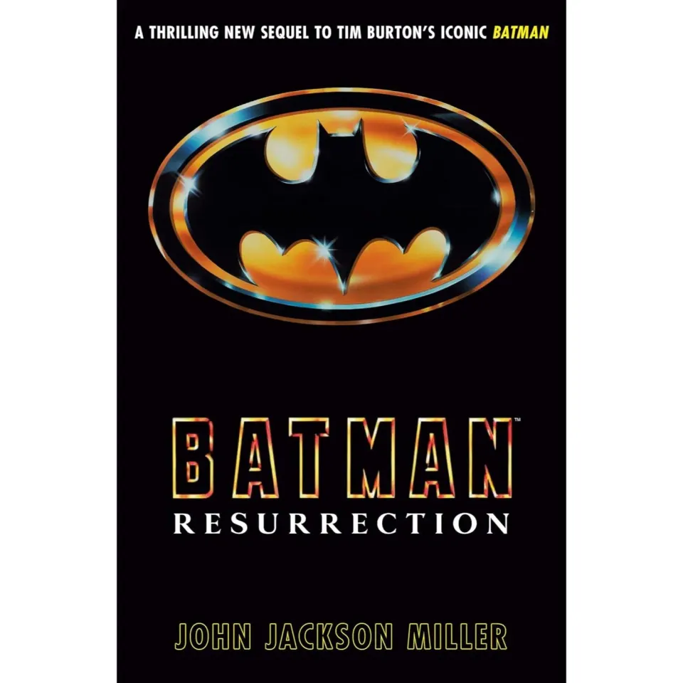 Batman Resurrection paperback roman