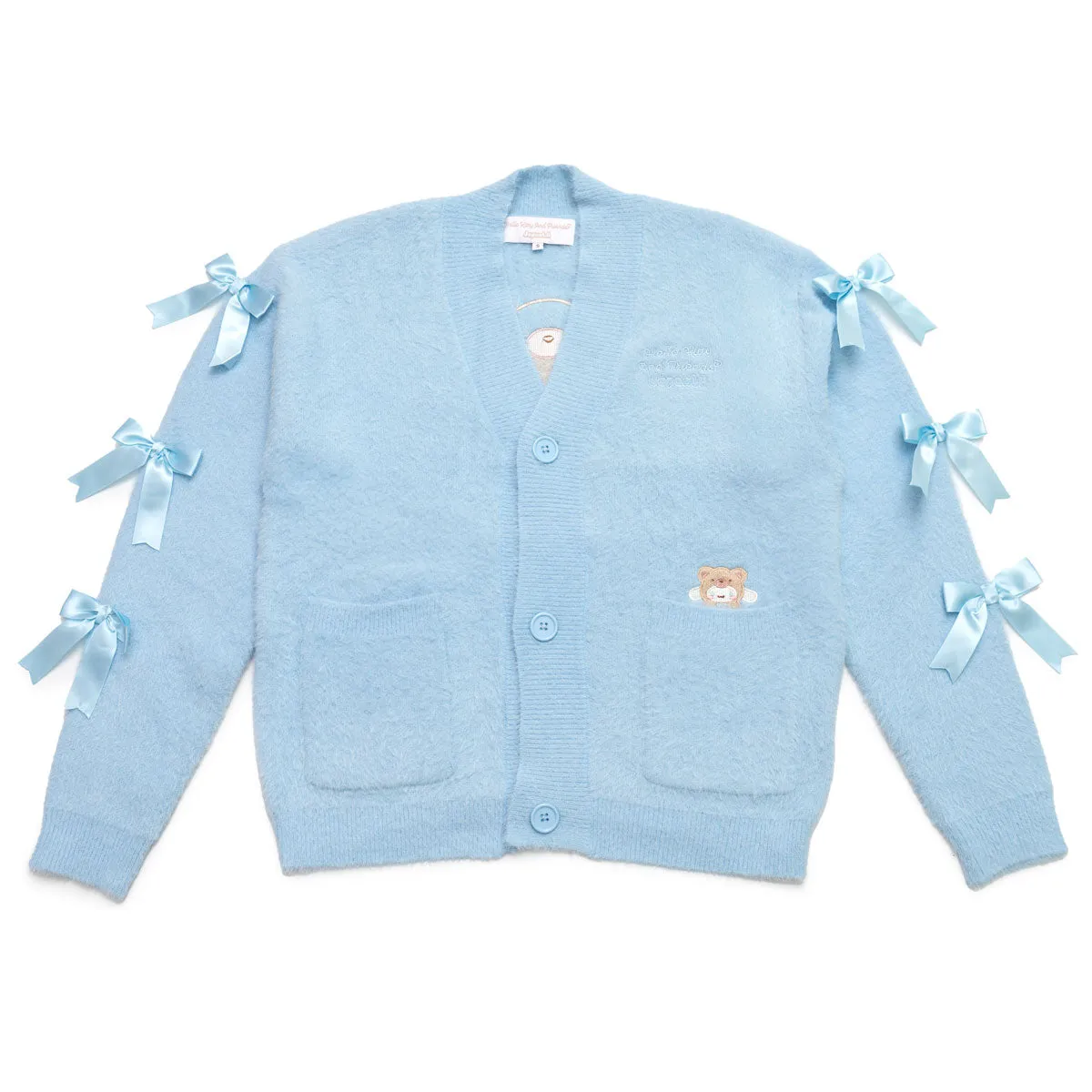 Hello Kitty Cinnamoroll Cozy Kuma JapanLA cardigan blå S