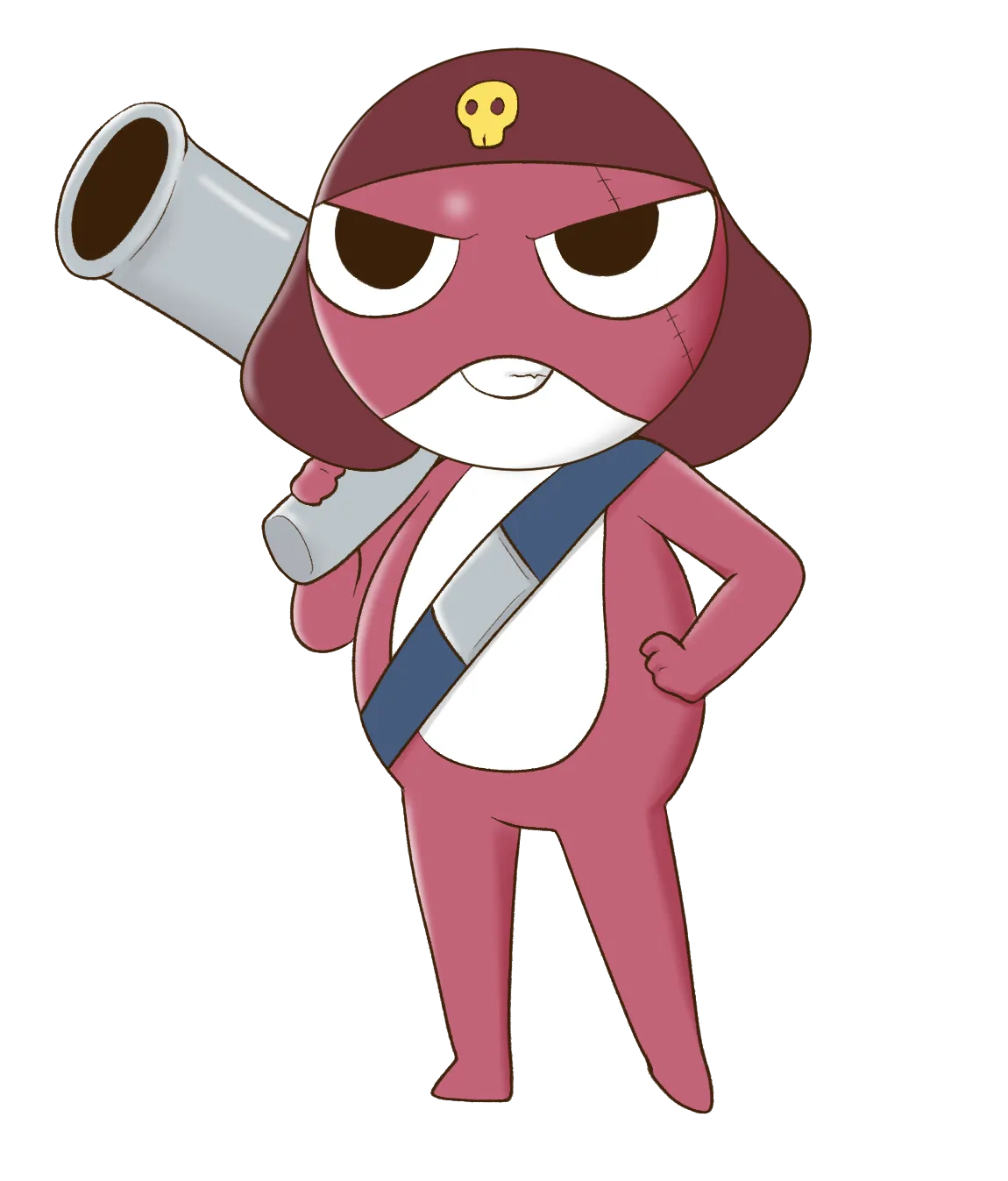 Kururu4ever Sgt. Frog Keroro Stickers klistremerker All 5 vanntett vinyl