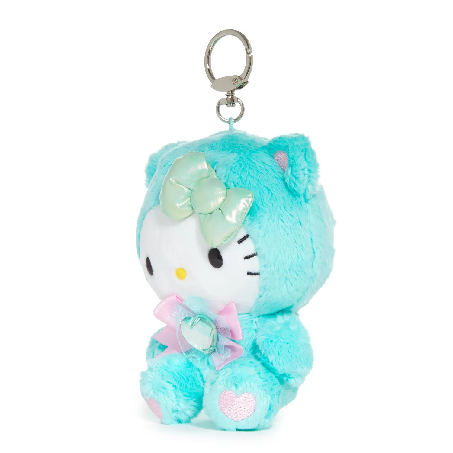 Hello Kitty Birthstone Mascot nøkkelring mai smaragd 5 tommer