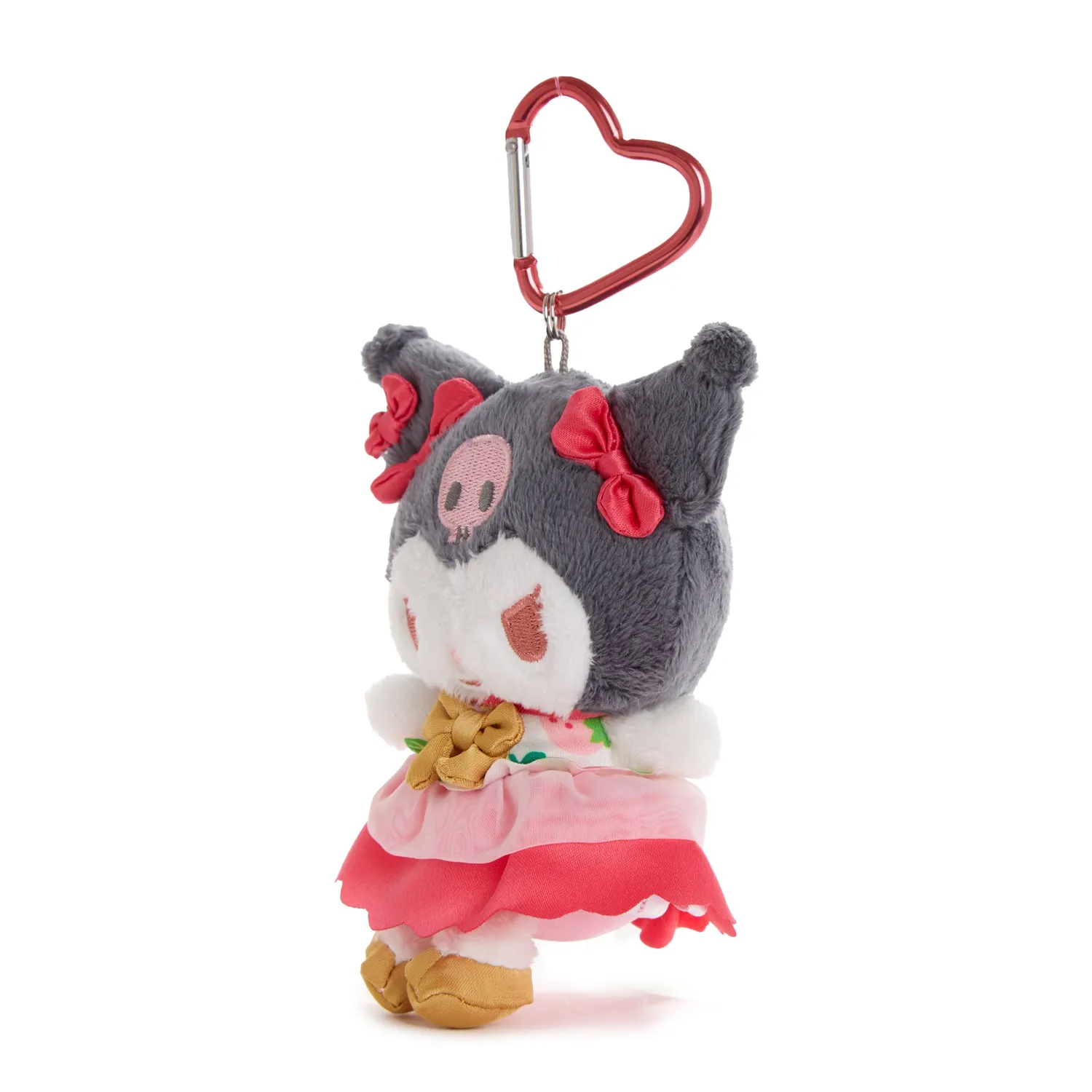 Hello Kitty Strawberry News Kuromi plysjanheng – 5 tommer