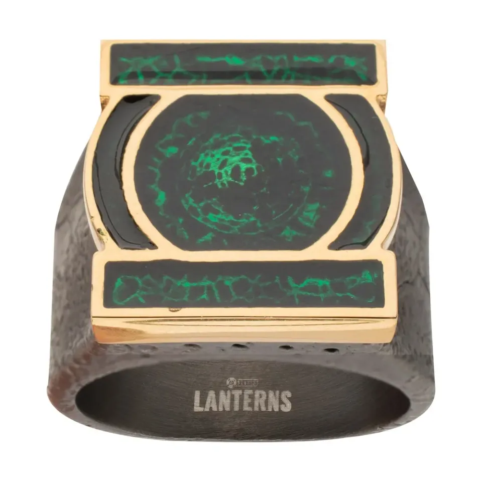 Green Lantern L1 - LANTERNS Power Ring ring størrelse 9–12