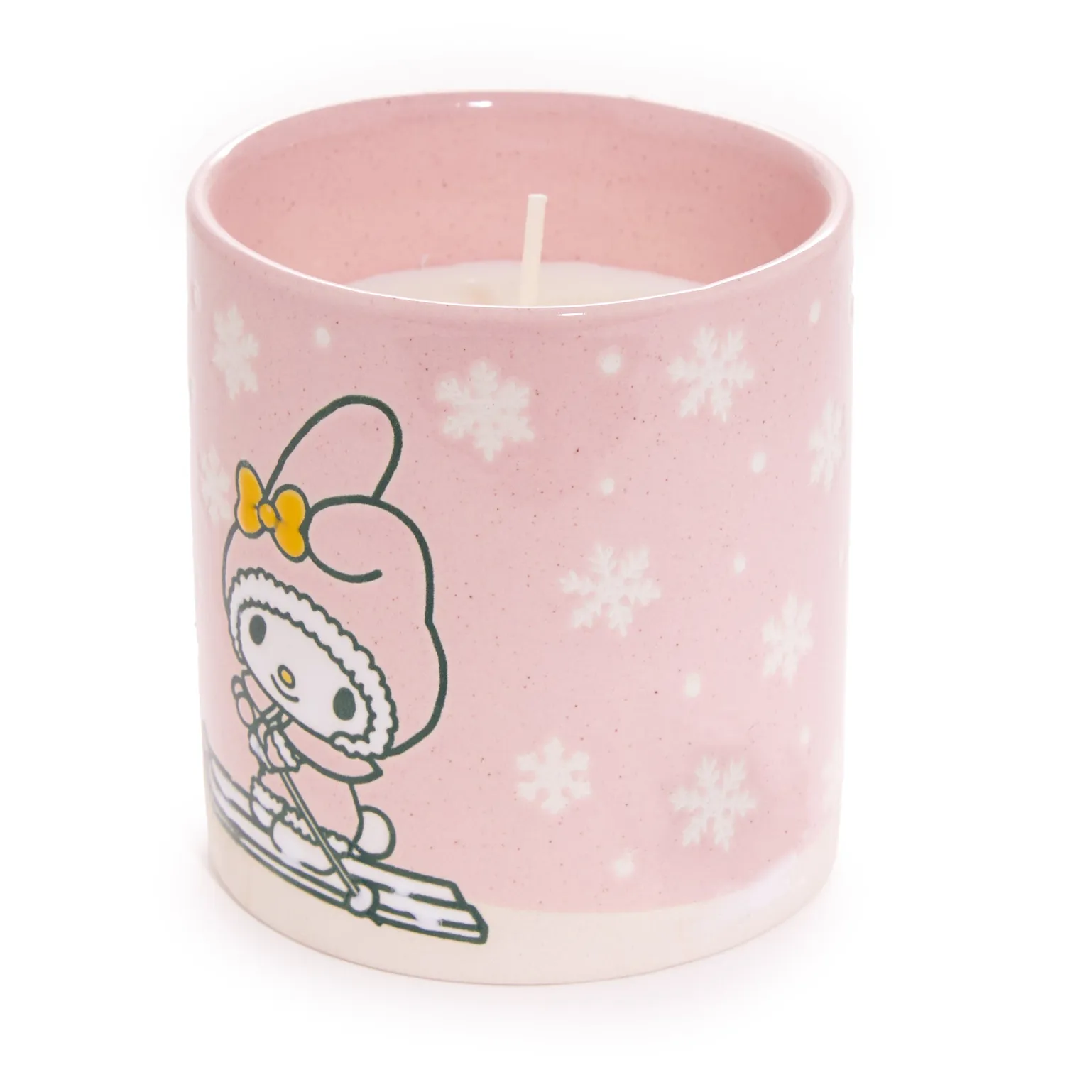 My Melody Holiday Ski keramikklys med juleduft 8 oz