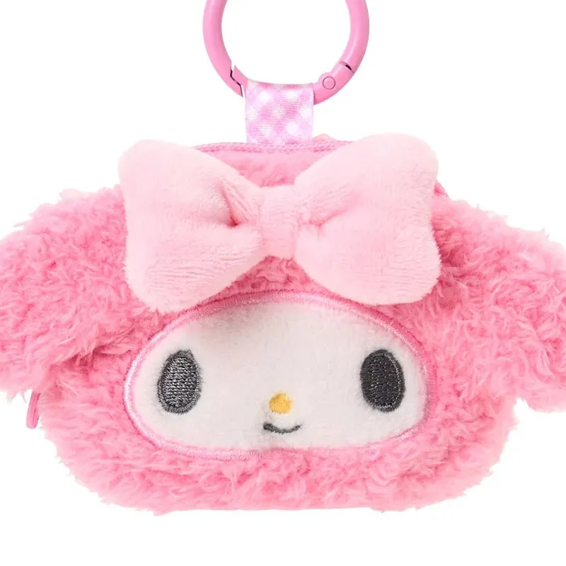 My Melody Plush Mini Pouch Carabiner Keychain plysjpung