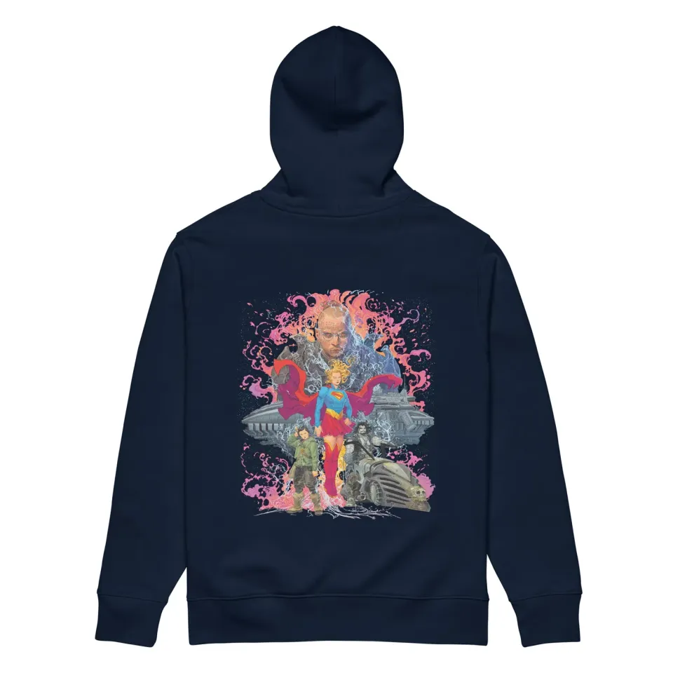 Batman SUPERGIRL (2026 Movie) Interstellar hettegenser S–5XL økologisk bomull