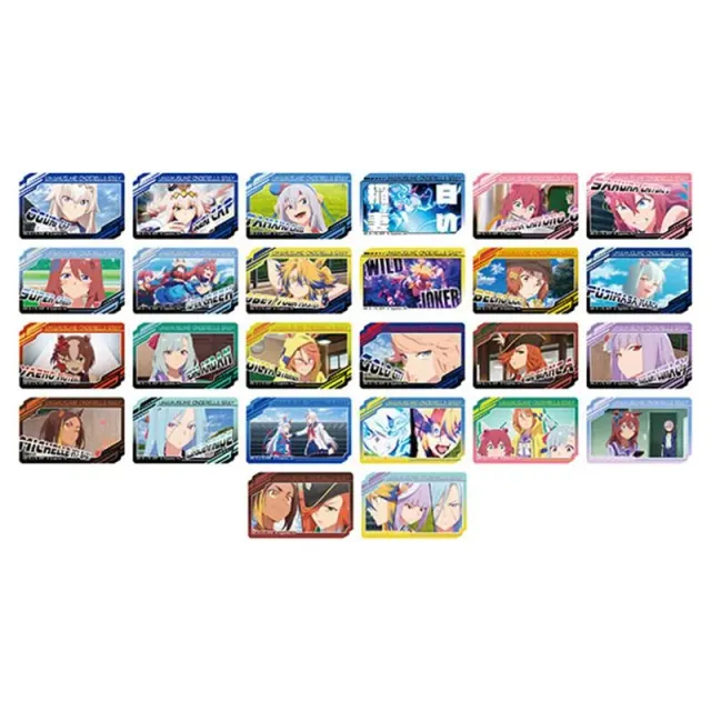 Uma Musume Snap Sticker Collection klistremerker tilfeldig 2-pakning