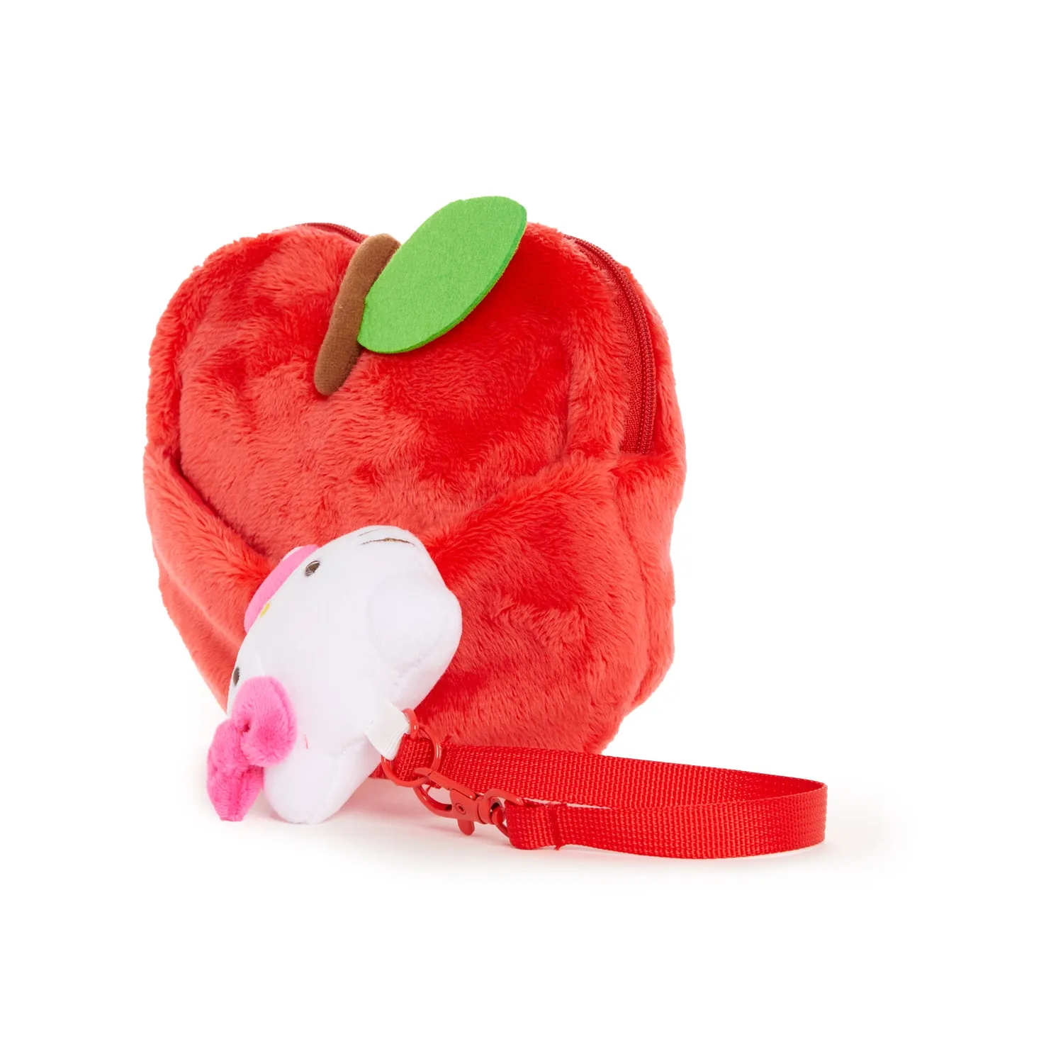Hello Kitty 5 Apples Tall mini pung med uttrekkbar snor