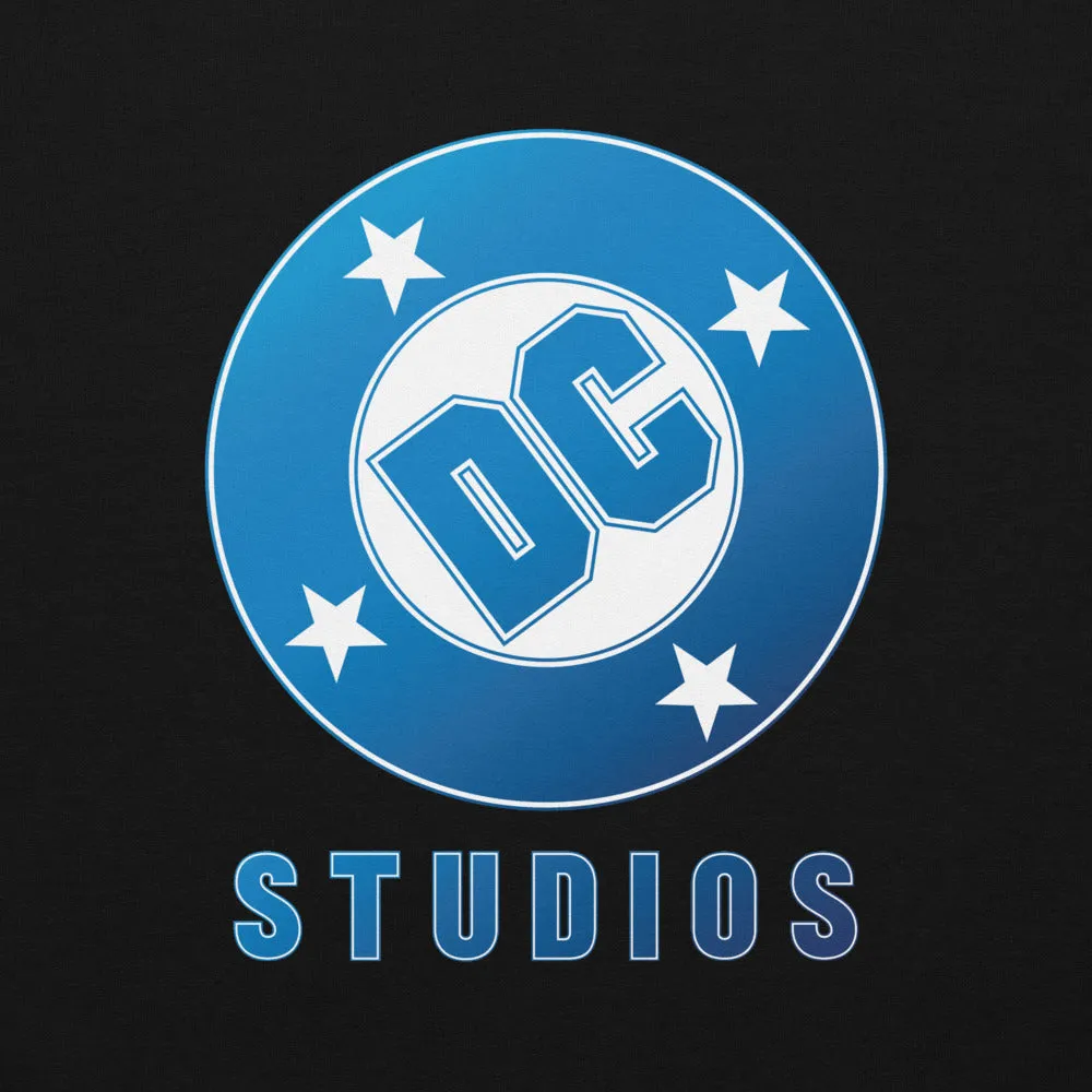 Batman DC Studios Blue Logo-hettegenser svart 50/50