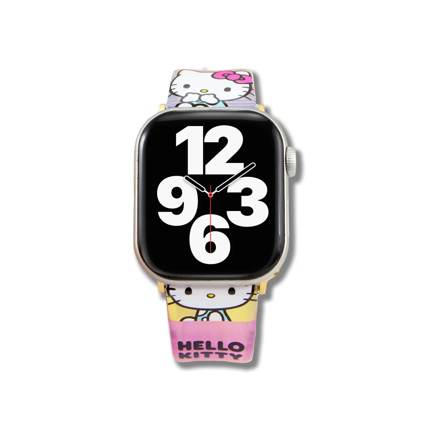 Hello Kitty x Sonix Grid Jelly Apple Watch Band klokkerem