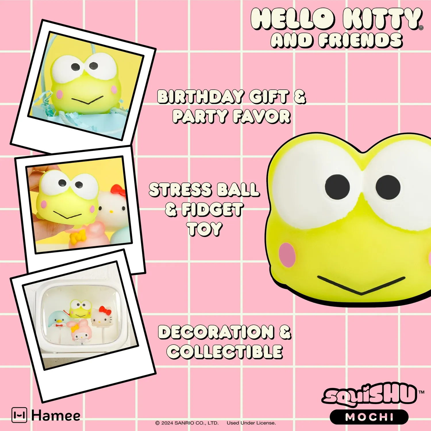 Hello Kitty Keroppi Mochi SquiSHU squishy – Series 2