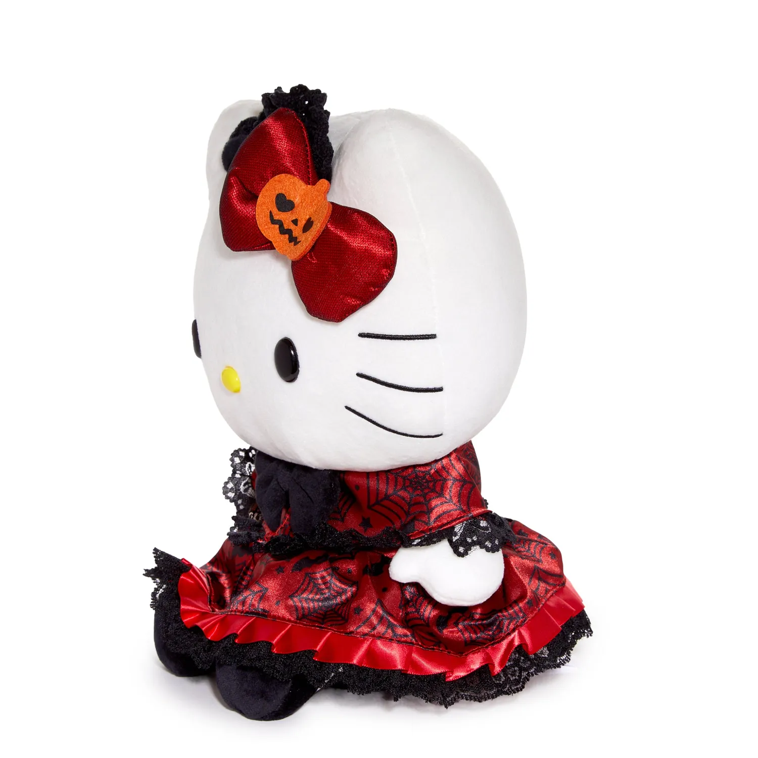 Hello Kitty Spooky Dress 10-tommers plysjbamse Halloween