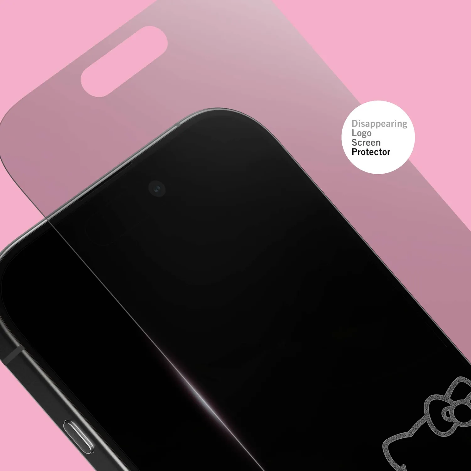 Hello Kitty x Screen Skinz Looking Clear Screen Protector skjermbeskytter iPhone 14/13/13 Pro