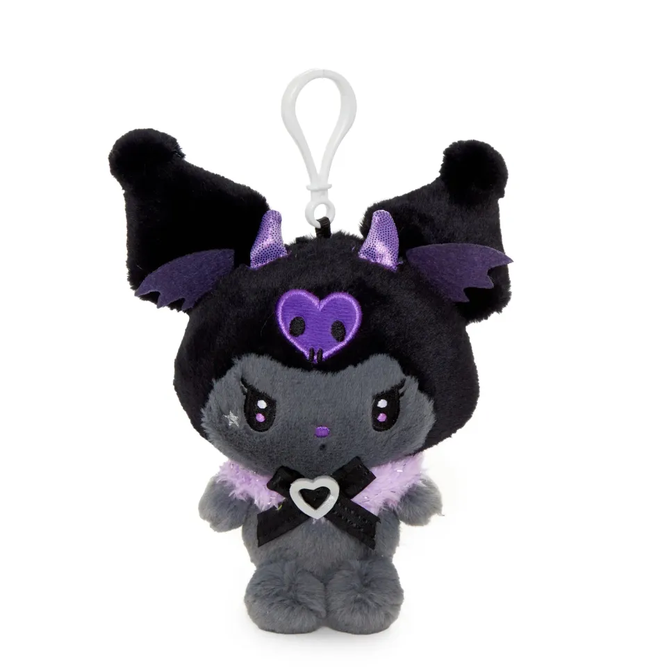Hello Kitty Kuromi Lil' Devil plysjmaskot med klips