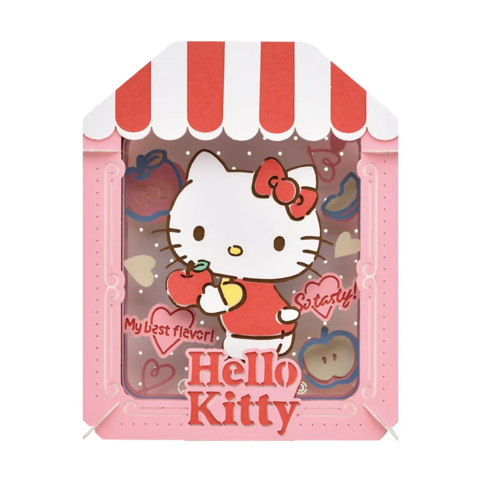 Hello Kitty My Best Flavor Paper Theater papirmodell PT-300X