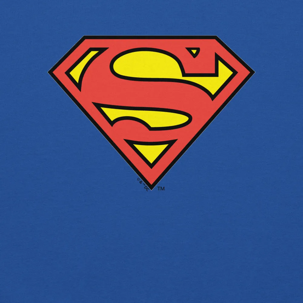 Batman Superman Logo collegegenser med rund hals