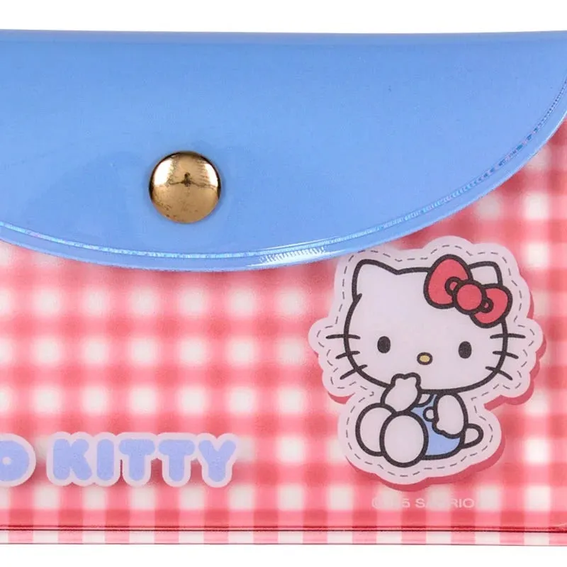 Hello Kitty Gingham mini memoark med 30 ark