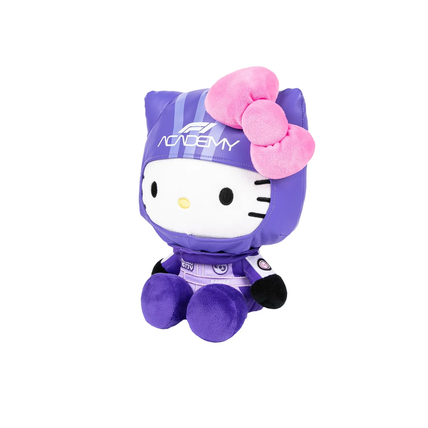 Hello Kitty and Friends x F1 ACADEMY 12" Plush bamse fiolett