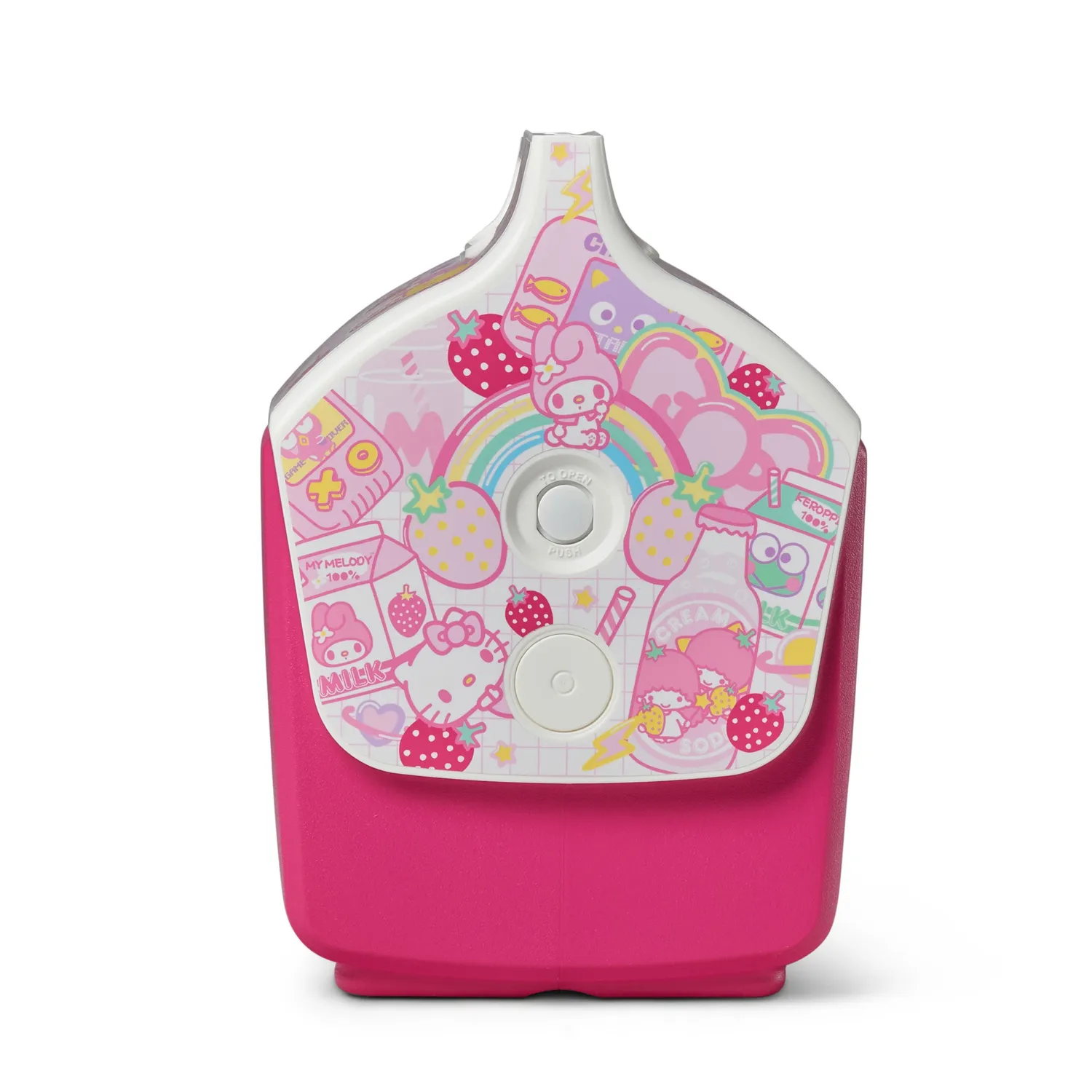 Hello Kitty and Friends x Igloo Little Playmate kjøleboks Strawberry Milk 6 liter