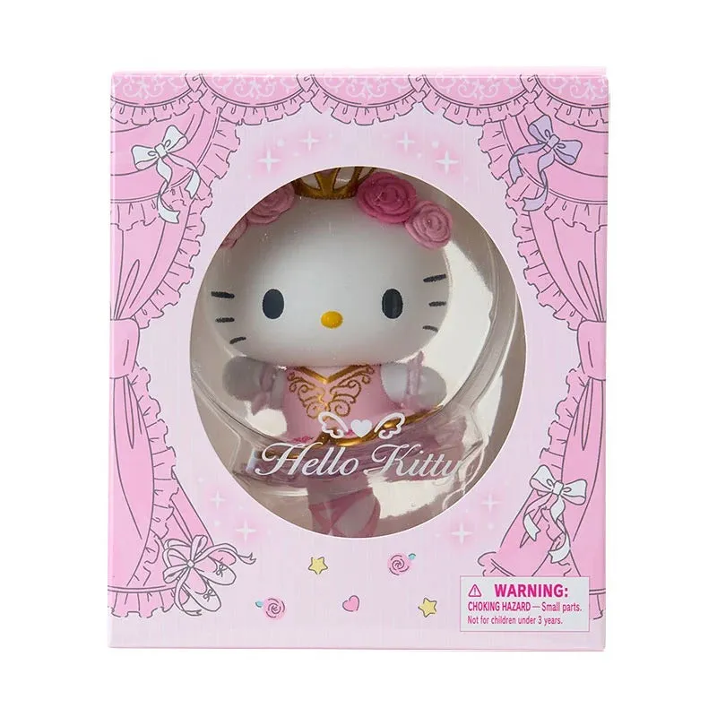 Hello Kitty Kawaii Ballet dansefigur minifigur med sokkel