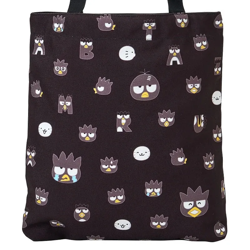 Hello Kitty Funny Faces Badtz-maru totebag med magnetlås