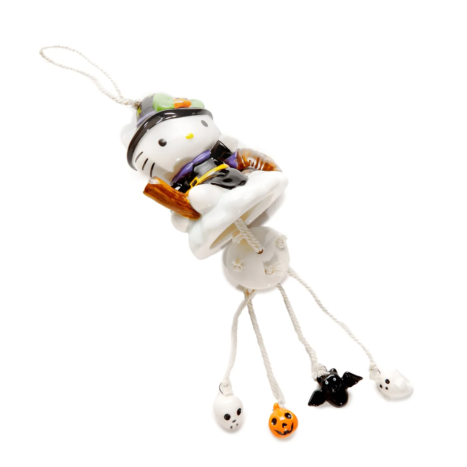 Hello Kitty Witchy Ceramic Wind Chime keramisk vindspill Halloween