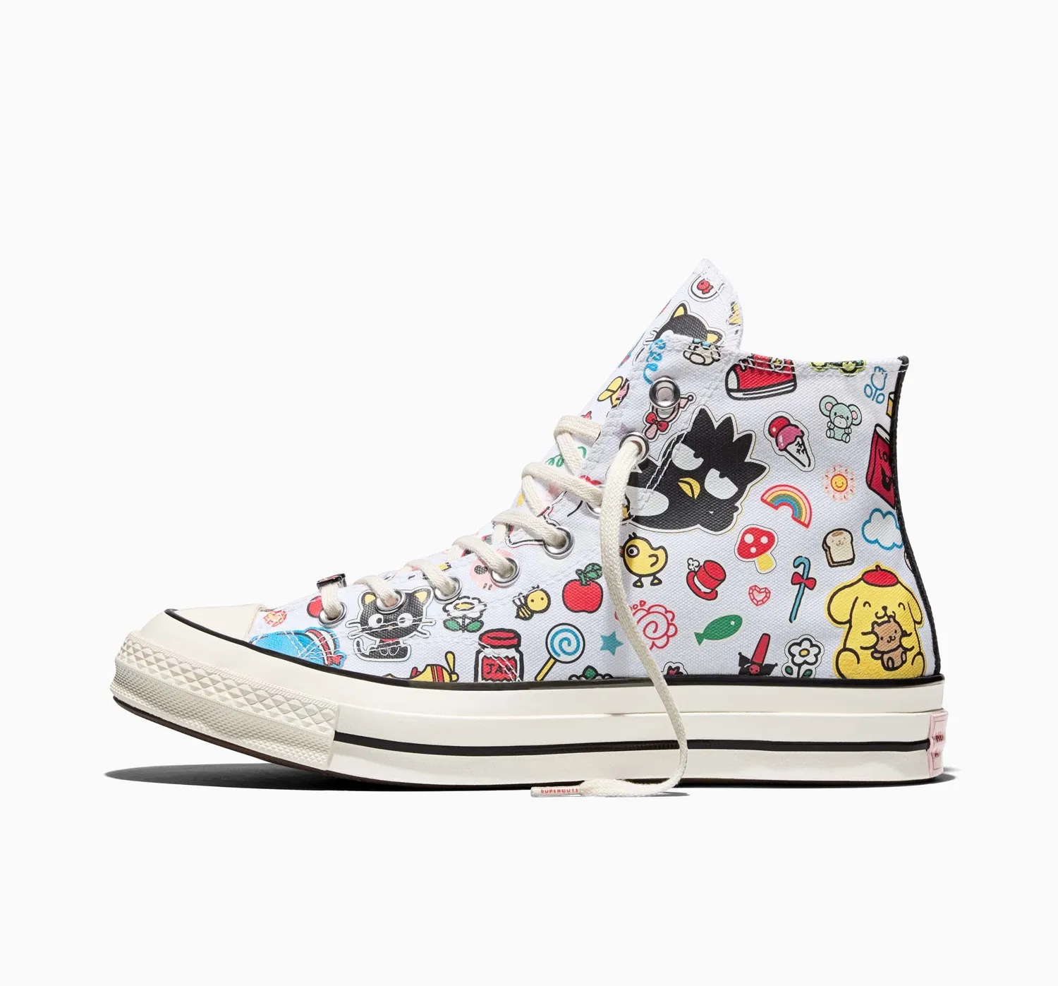 Converse x Hello Kitty and Friends Chuck 70 Hi-top joggesko voksen hvit