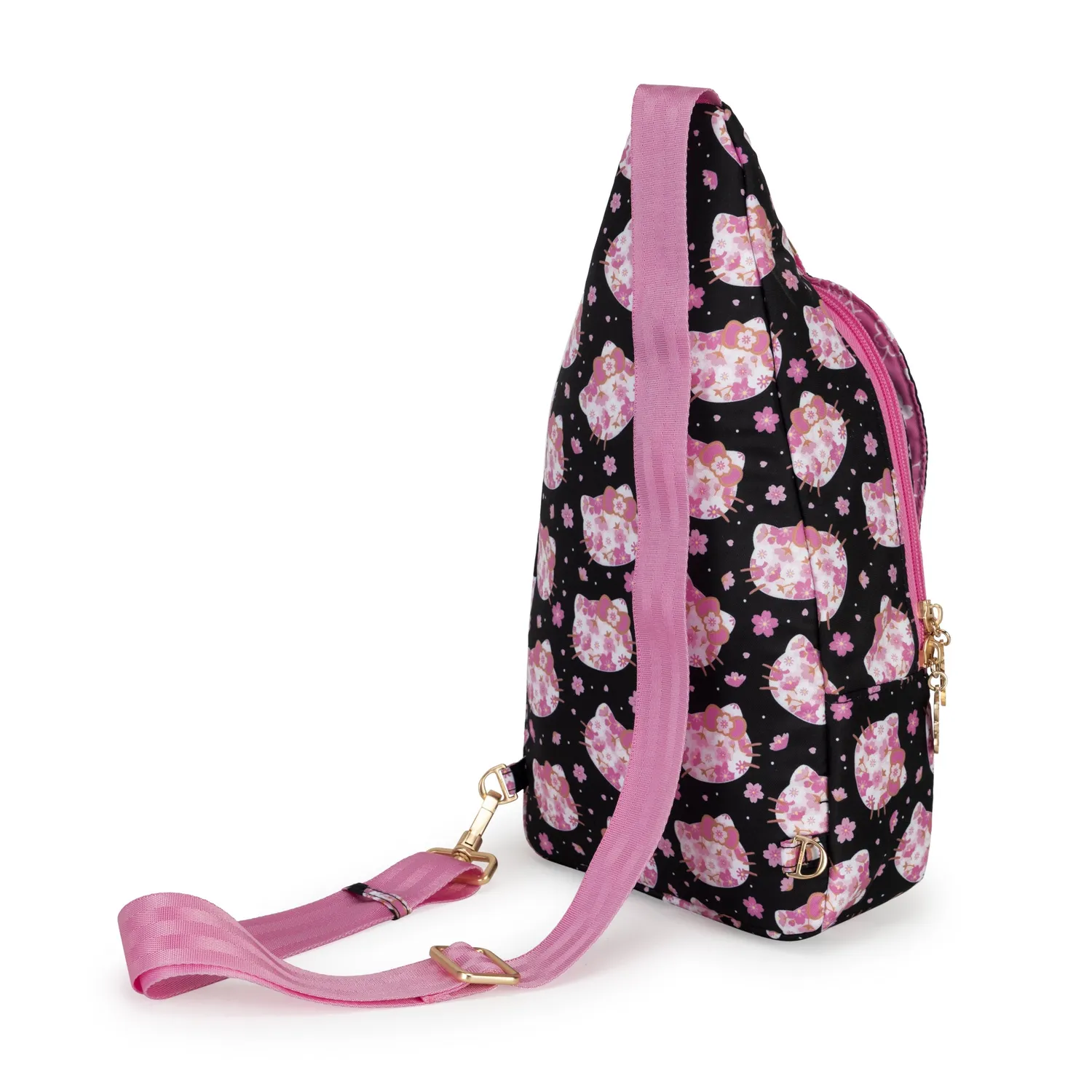 Hello Kitty x JuJuBe Crossbody Sling Bag Cherry Blossoms skulderveske