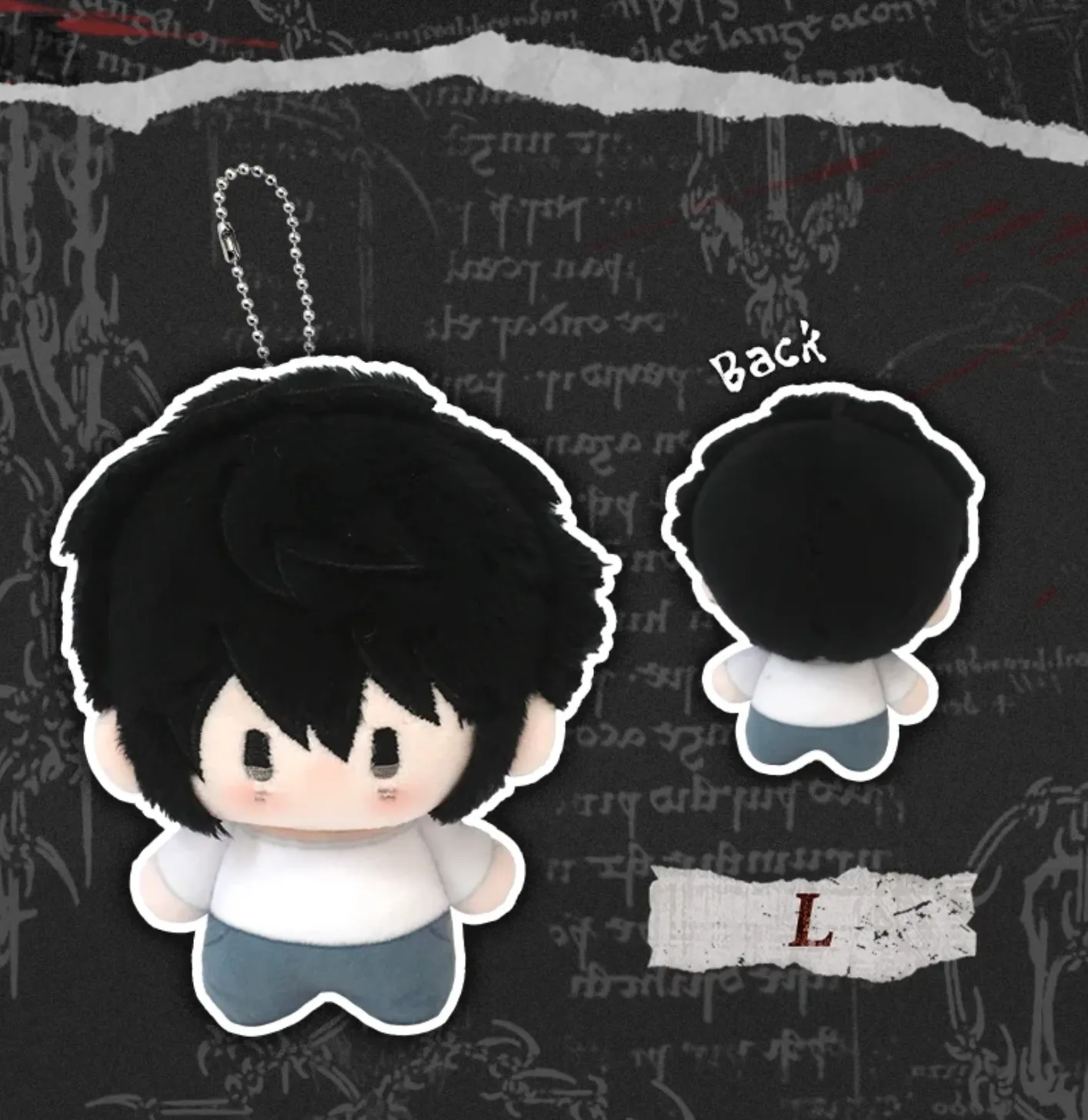 Anitaku Death Note Mini Cotton Doll Plush Keychain blind box