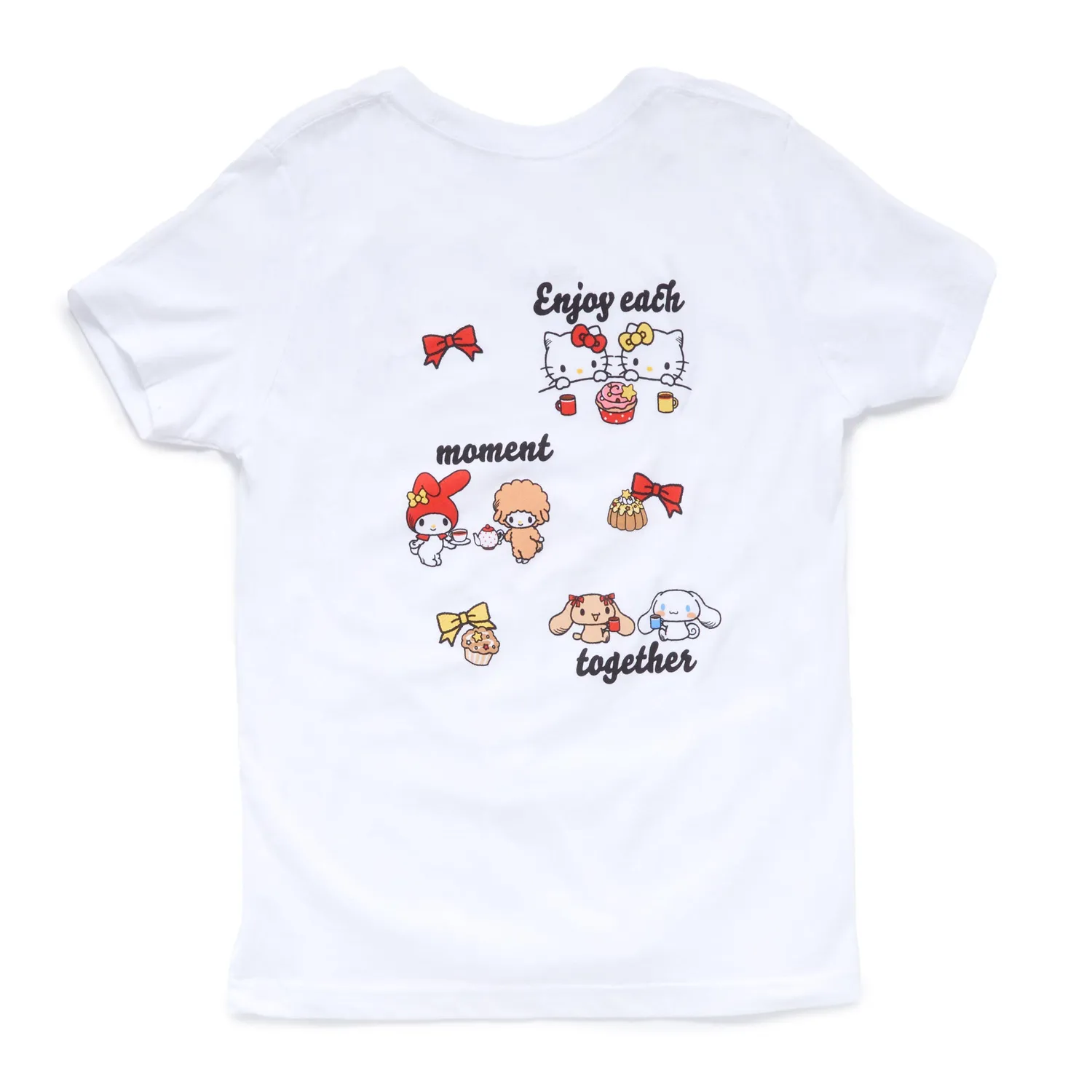 Hello Kitty and Friends Thankful For Friends t-skjorte barn hvit
