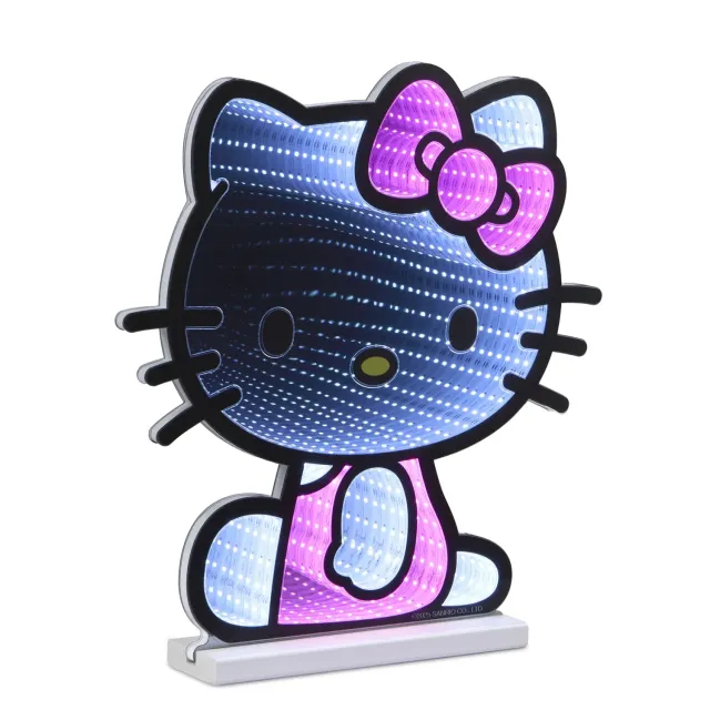 Hello Kitty Sitting Decorative Ekkolight Infinity Light 16 tommer LED-lampe