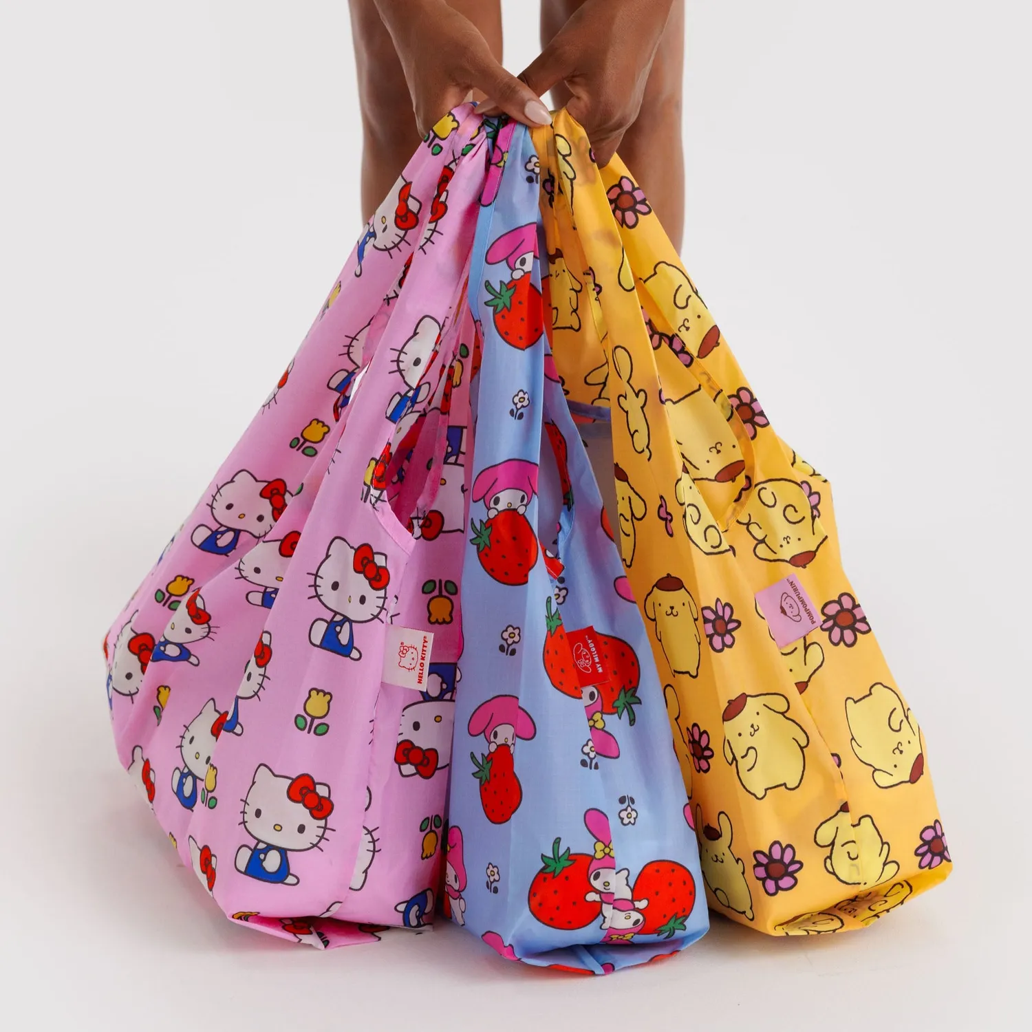 Hello Kitty and Friends x Baggu Standard Bags 3-pk handlenett