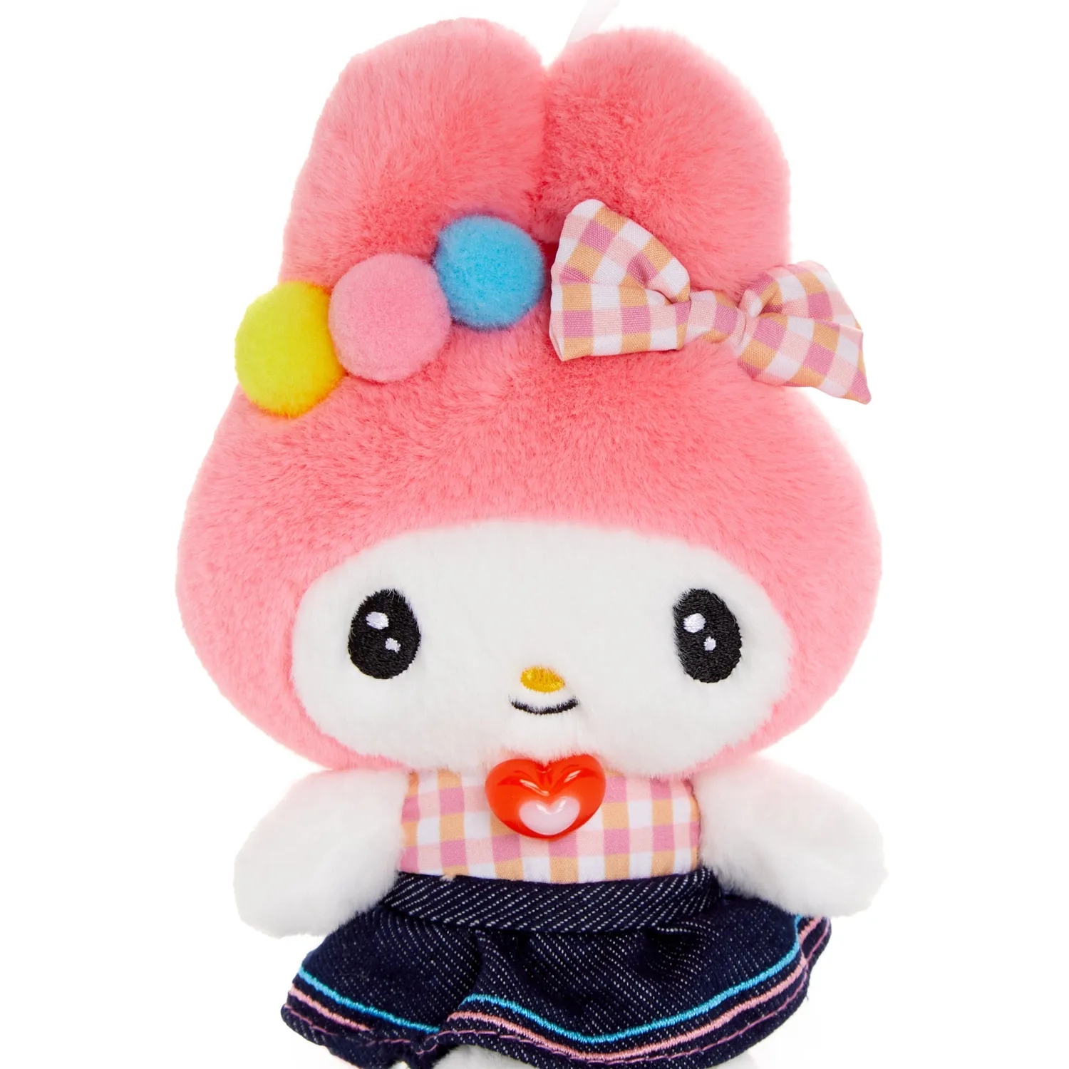 Hello Kitty Retro Denim My Melody maskot med klips
