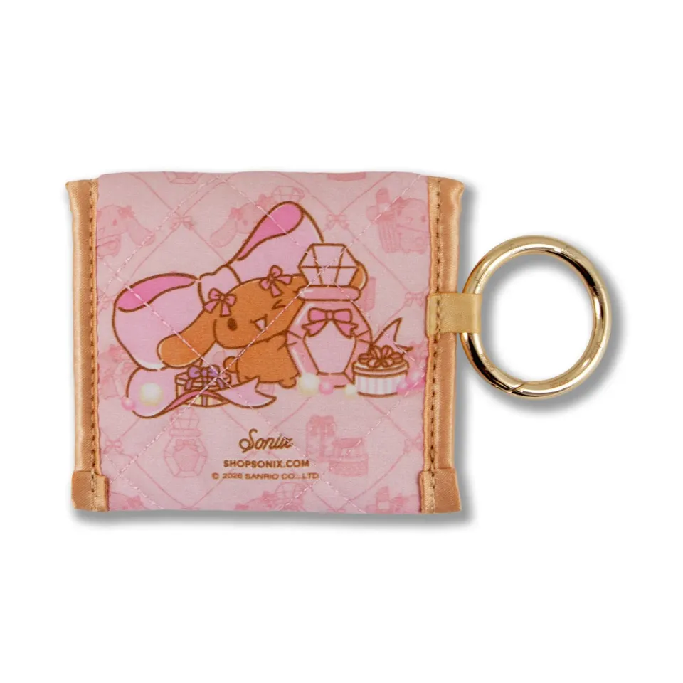 Hello Kitty Lovelymocha x Sonix Ear Bud Pouch quiltet etui