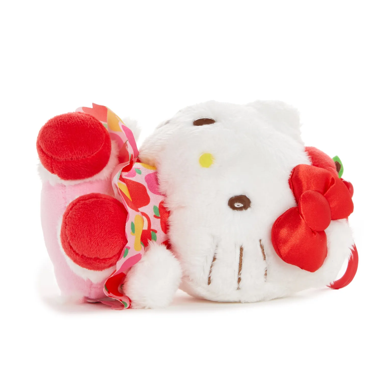 Hello Kitty 5 Apples Tall kosedyrmaskot med klips