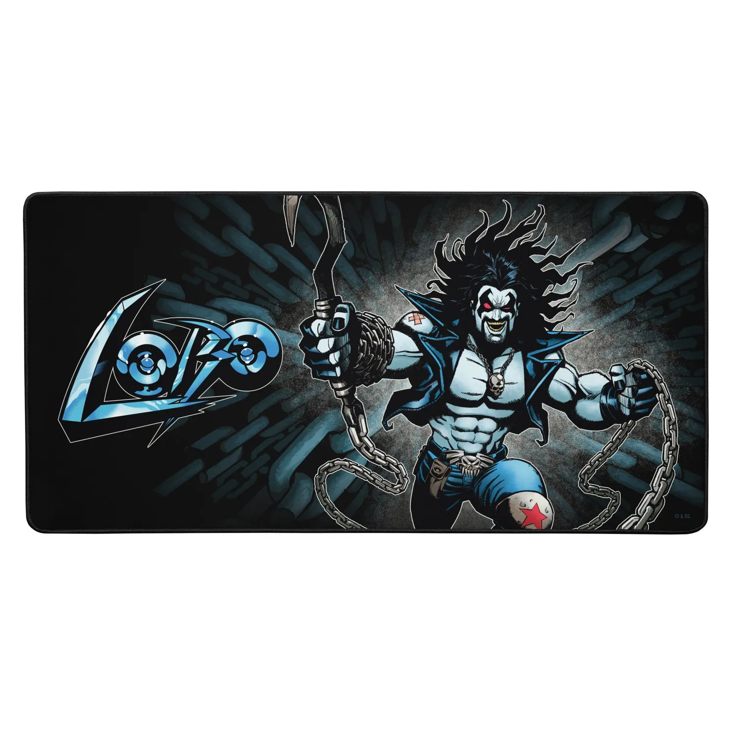 Lobo The Main Man Classic ’90s skrivebordsmatte 12×22 eller 16×32