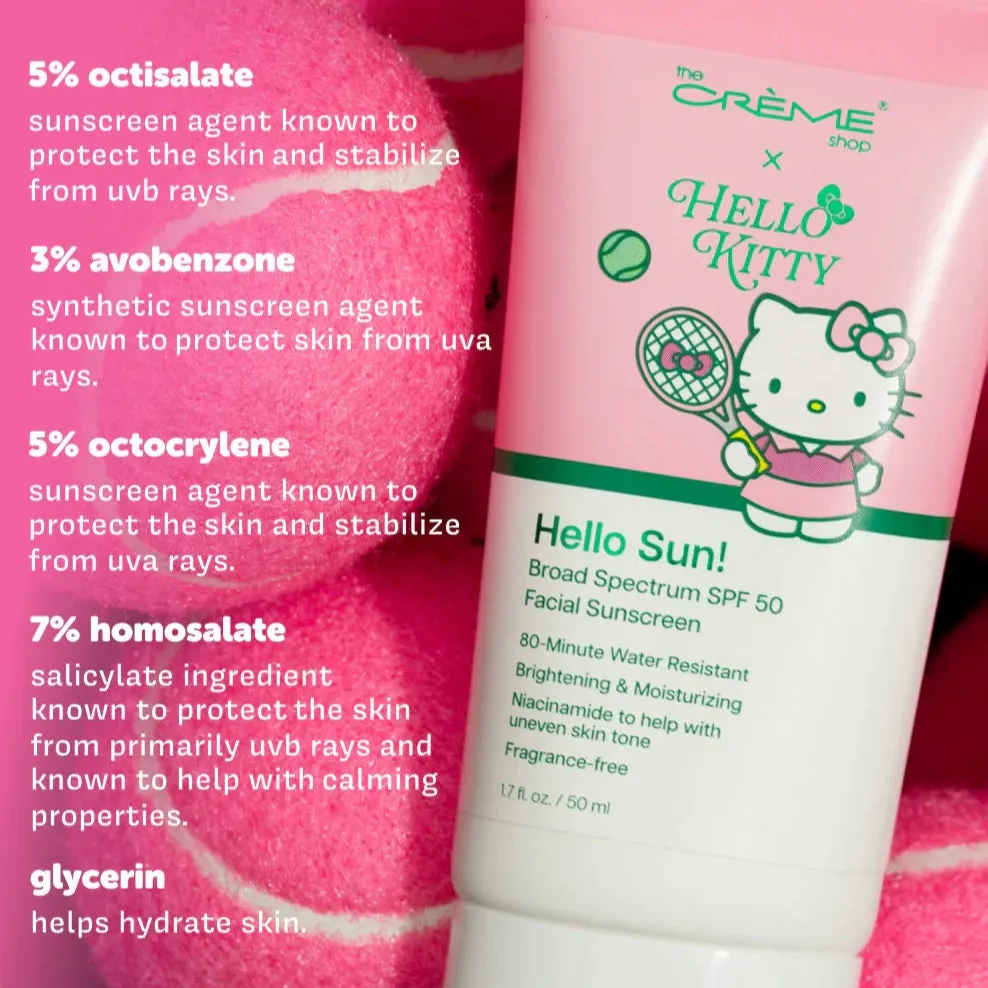 Hello Kitty Hello Sun! solkrem SPF 50 50 ml parfymefri